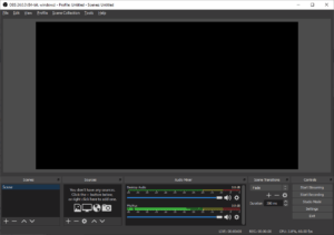 OBS STudio Window