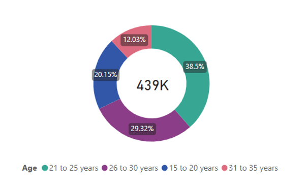 Power BI Chats Donut